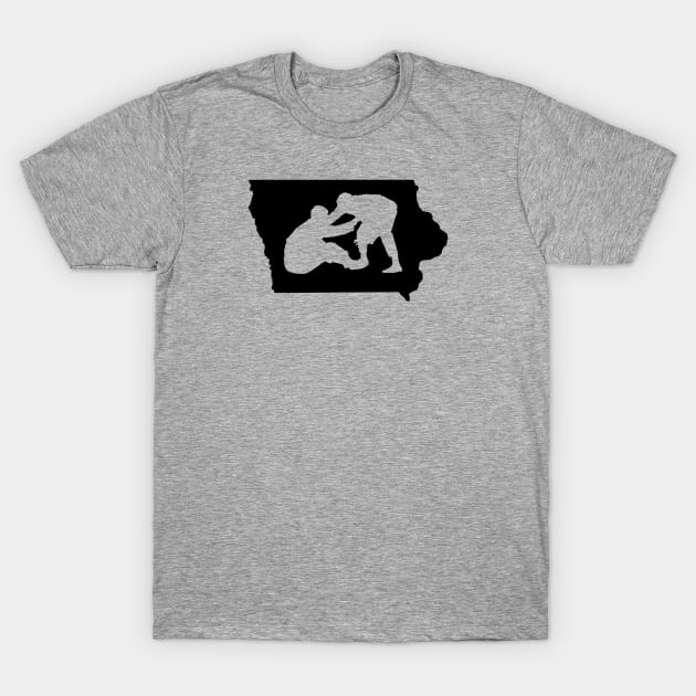 Iowa Jiu Jitsu T-Shirt by Ruiz Combat Grappling